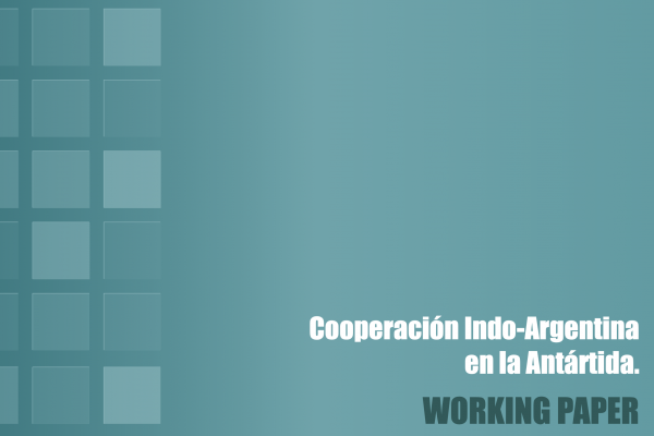 COOPERACION INDO-ARGENTINA EN LA ANTARTIDA